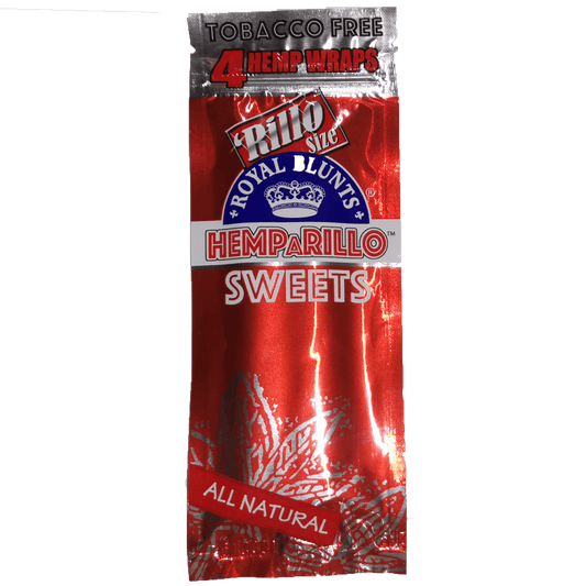 HEMP-A-RILLO ALL NATURAL 4-PACK SWEETS - munchterm